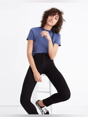 Madewell Roadtripper Jeans in Bennett Black size 28